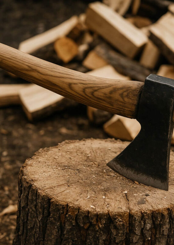Jaka siekiera do rąbania drewna najlepsza? Poradnik