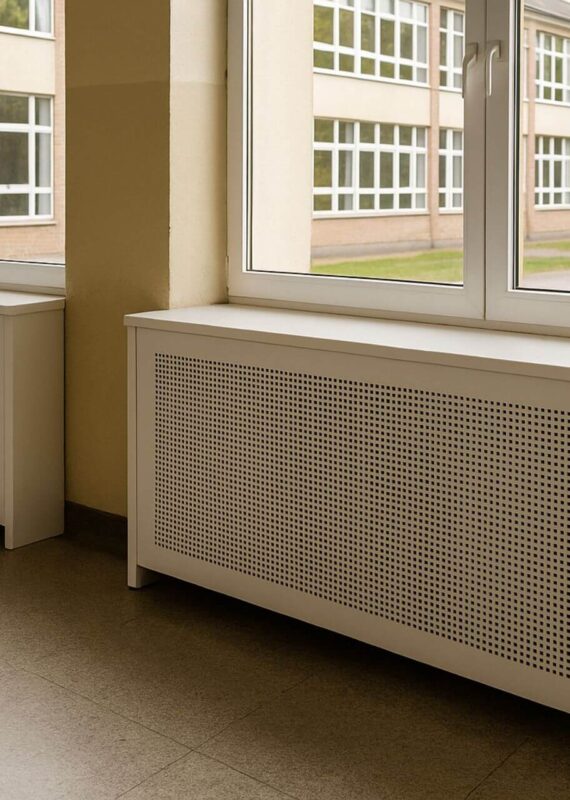 Osłony na grzejniki w szkole – przepisy, o których warto pamiętać